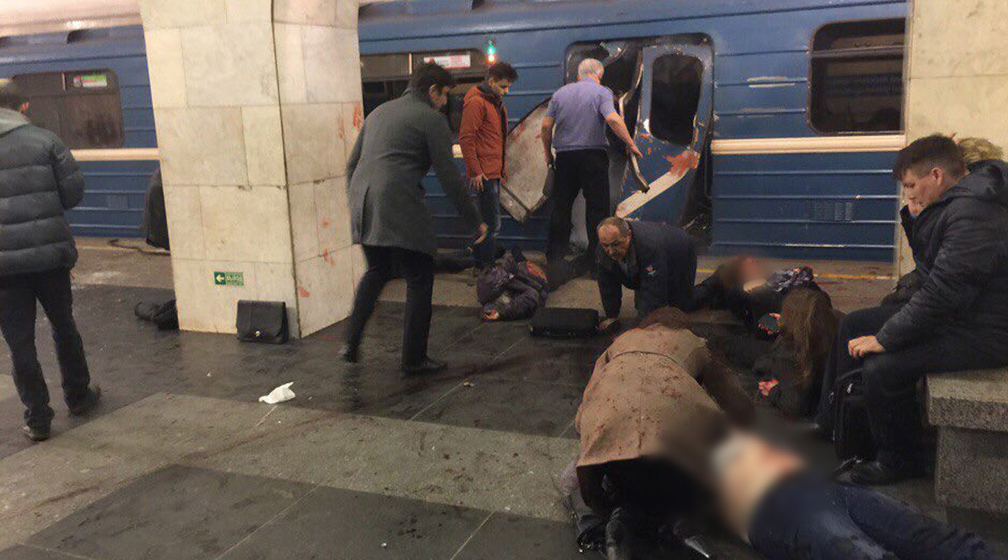 В Петербурге произошел теракт в метро 